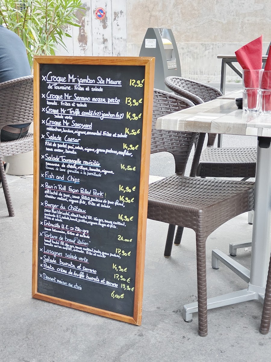 Menu Le Vieux Château-2