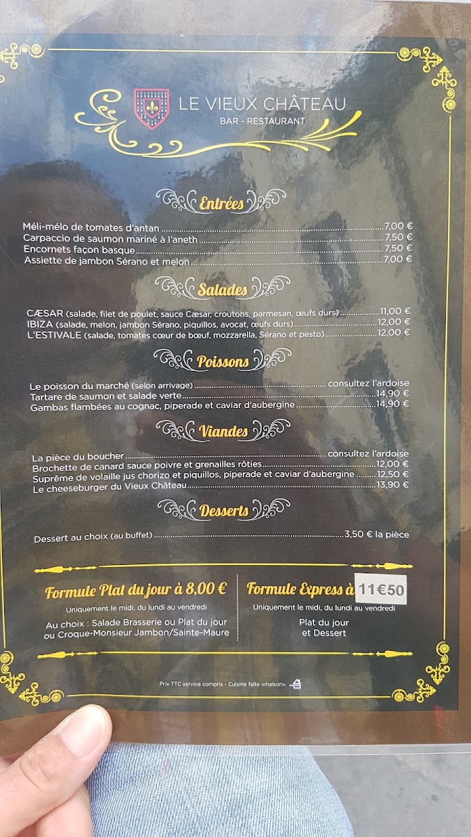 Menu Le Vieux Château-3